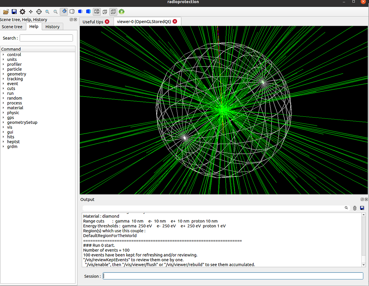 Question related to the Output using the GPS? Geometry, Fields and