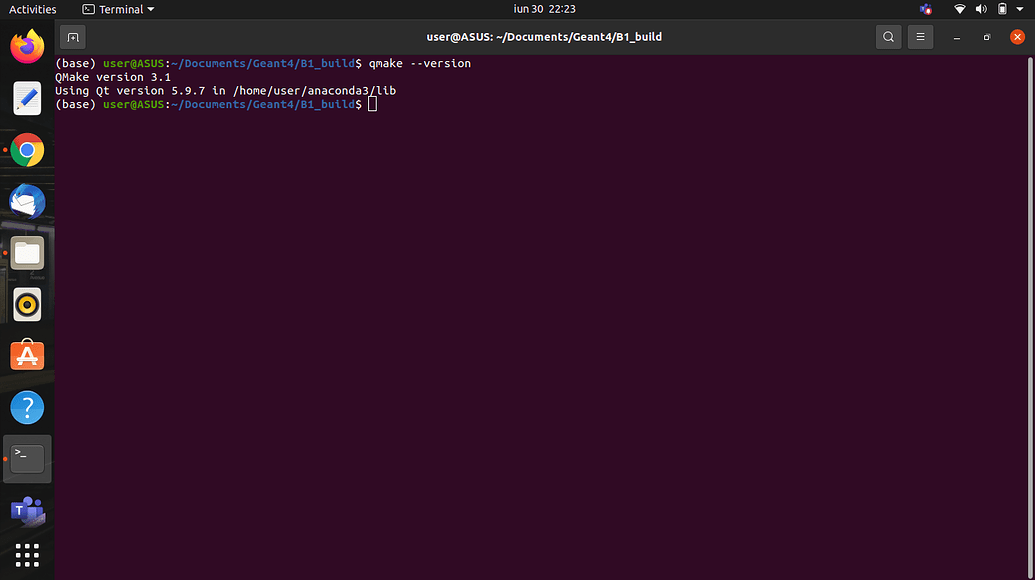 GEANT4 and Qt5 Drivers - Getting Started - Geant4 Forum