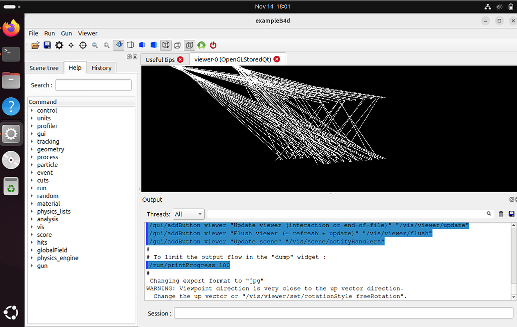 Visualization error - Getting Started - Geant4 Forum