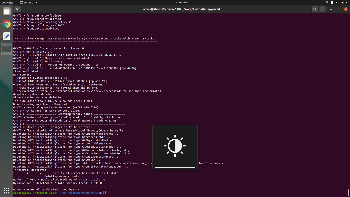 Carbon beam line Macro error - Getting Started - Geant4 Forum