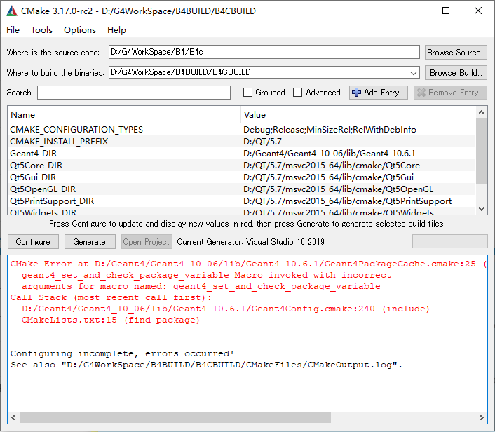 cmake glob recursive example